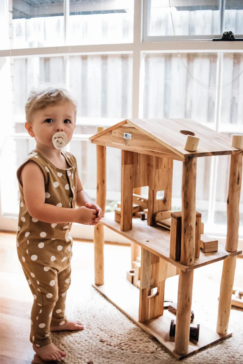 Wooden Eco Kids Dollhouse