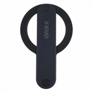 X-LEVEL Magnetic Ring Holder for Cell Phone Back Kickstand with Finger Strap