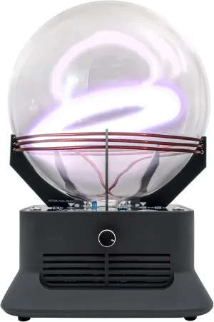 Xenon Glass Ball Musical Plasma Ring Exciters, Music Players, Quirky Gifts, Science Educational (Large Glass Ball)