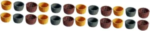 Yardwe 3sets 6pcs Miniature Basket Mini House Decor Baskets for Realistic and Environmental Friendly Dollhouse Accessories Natural 6pcs*3