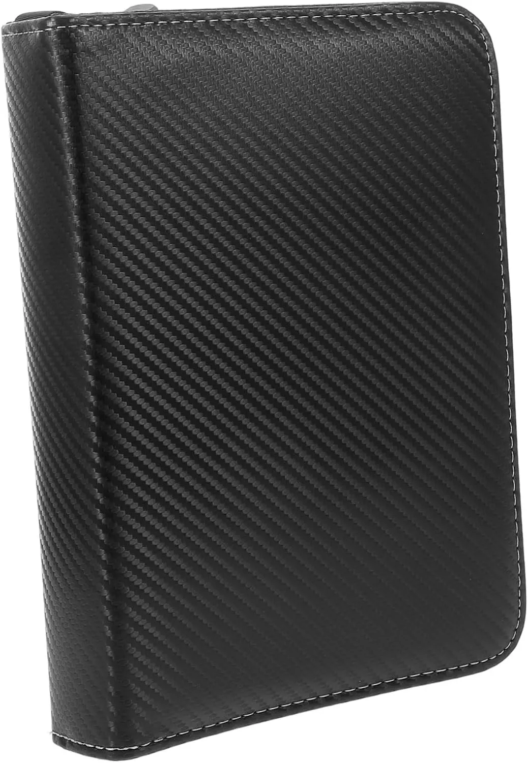 YARNOW 4-Pocket Card Binder Trading Card Binder Sleeves Sleek Pu Material Easy-Clean Compact Size