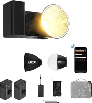 Zhiyun X60 Pro Led Video Light 60W Photography Light with Bluetooth for Studio Video Shooting