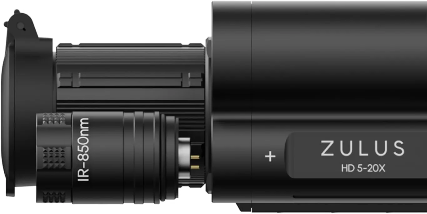Zulus HD Digital Night Vision Scope with Laser Rangefinder and Ballistic Calculator