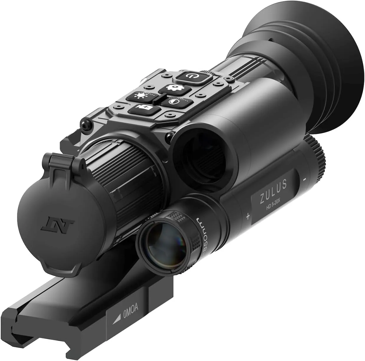Zulus HD Digital Night Vision Scope with Laser Rangefinder and Ballistic Calculator