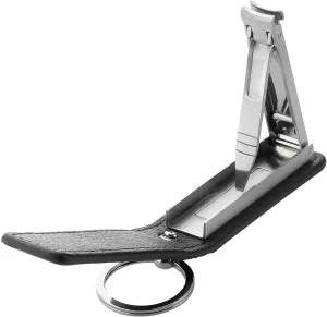 ZWILLING Beauty TWINOX Key Fob Nail Clippers, Sharp and Smooth Cutting Edge, Durable Stainless Steel Nail Trimmer, Black